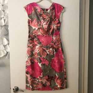 Pink Floral Dress- “Mad Men” Collection